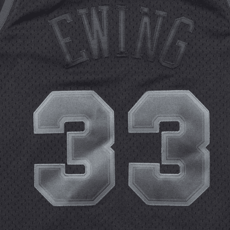 Баскетбольная майка Mitchell & Ness NBA 1991-92 Knicks Ewing 33 Black - изображение 3