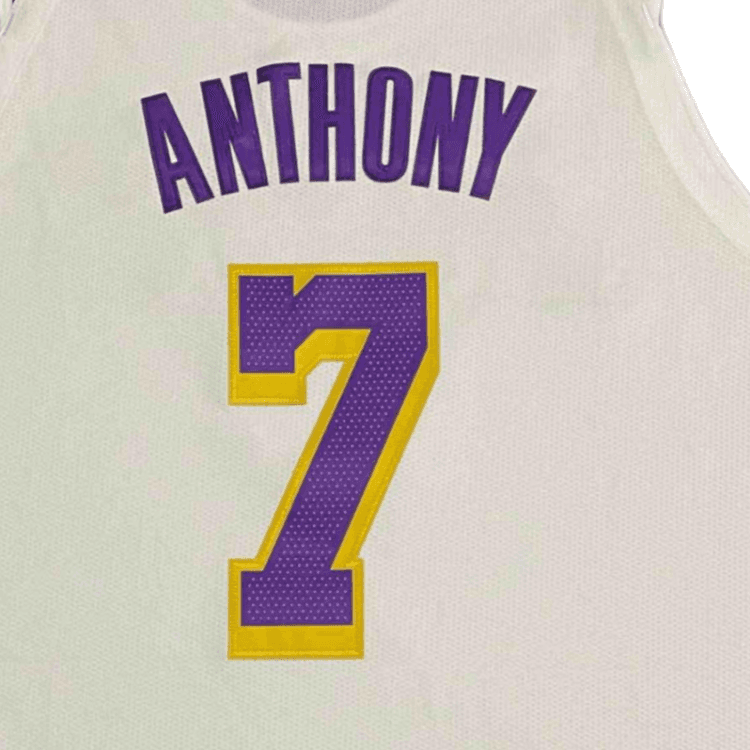 Баскетбольная майка Nike Los Angeles Lakers NBA 7 75 AU - изображение 3