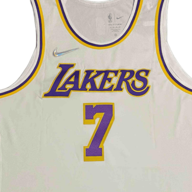 Баскетбольная майка Nike Los Angeles Lakers NBA 7 75 AU - изображение 4