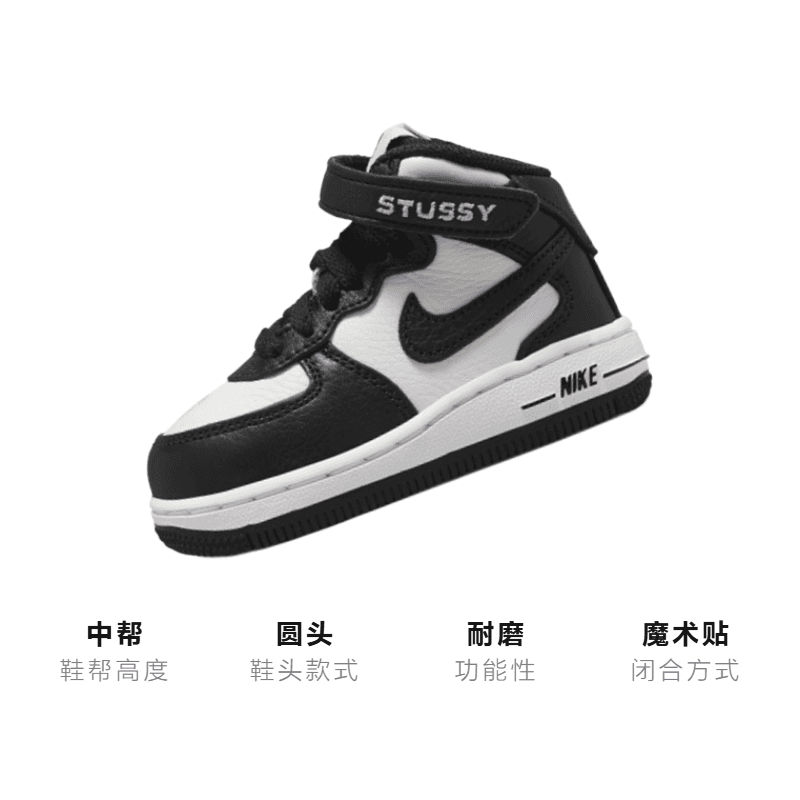 Кроссовки Stussy x Nike Air Force 1 SP - изображение 3