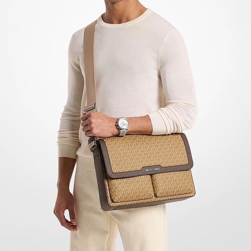 Сумка через плечо MICHAEL KORS Signature Pacey - изображение 3