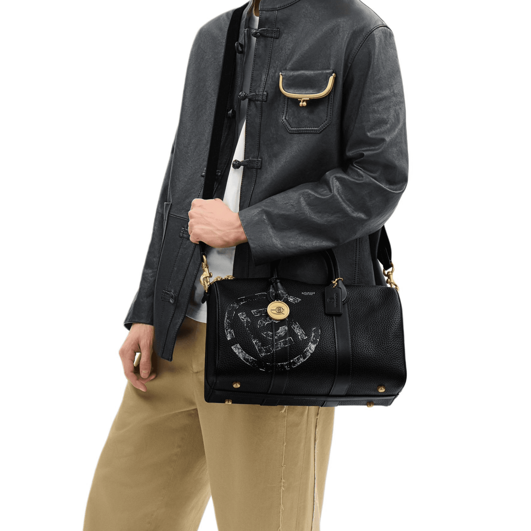 Сумка COACH x CLOT 35 COMPASS - изображение 7