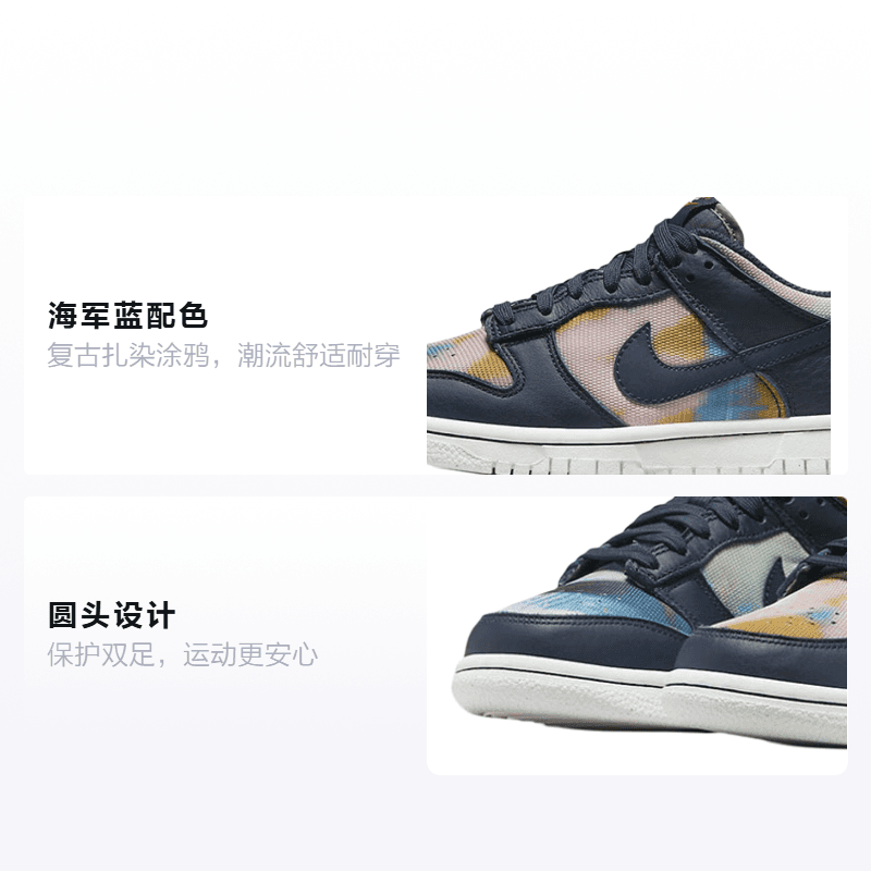 Кроссовки Nike Dunk Low SE "Graffiti" GS - изображение 2