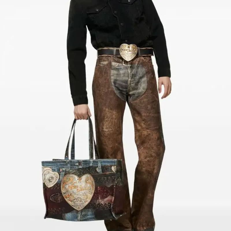 Мини-сумка Acne Studios Tote - изображение 5