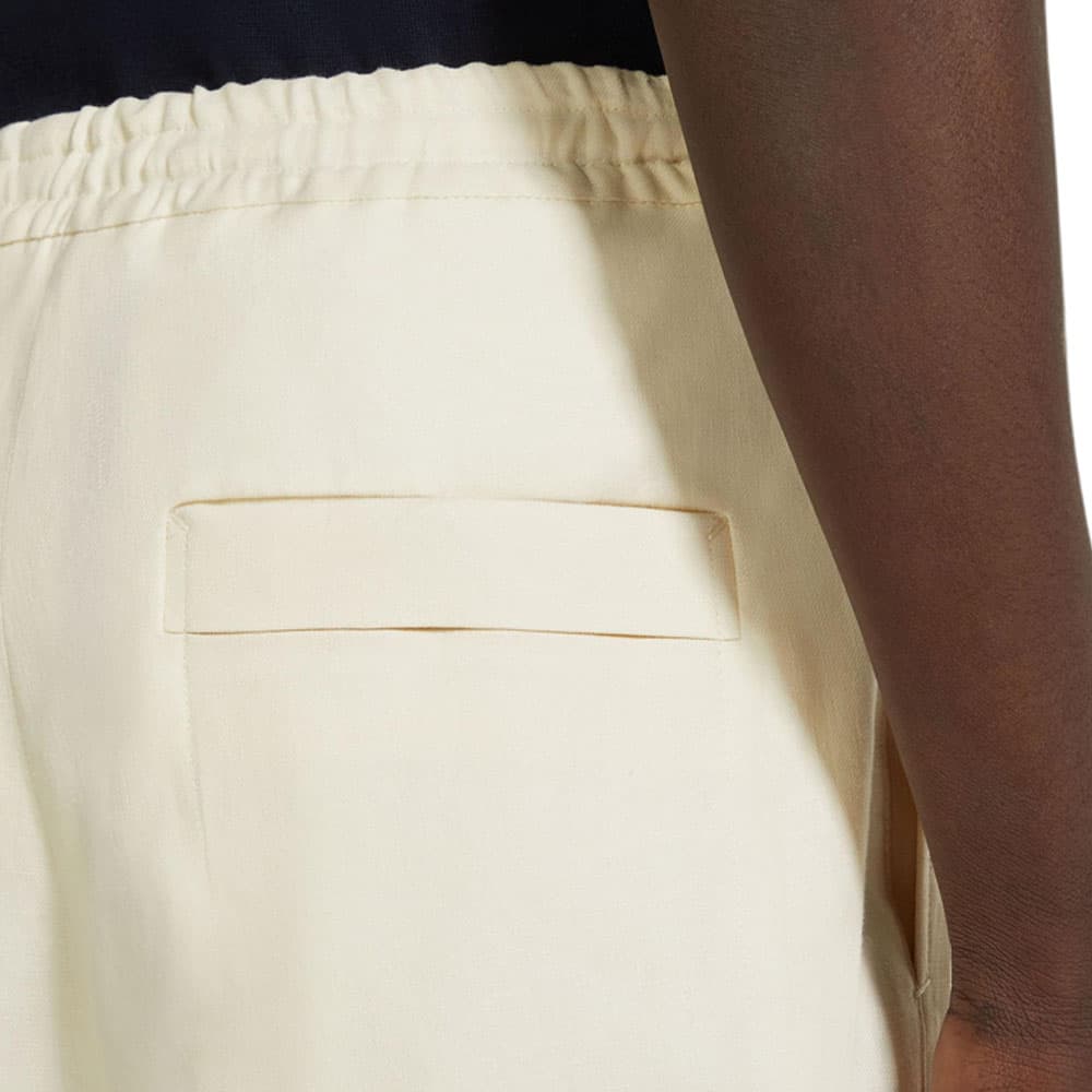Шорты Zegna Linen Shorts White - изображение 6