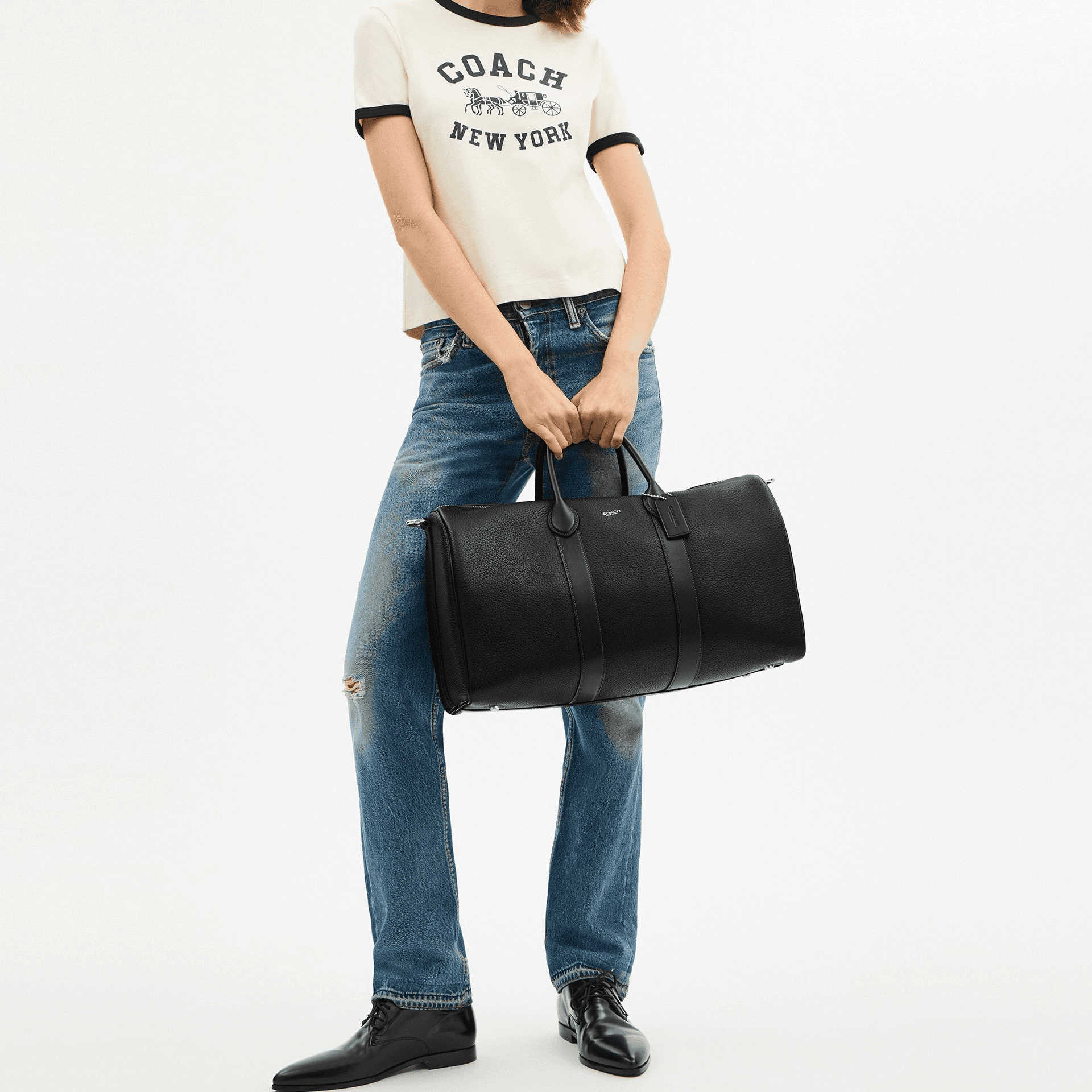 Сумка Coach Compass 45 Silver - изображение 6