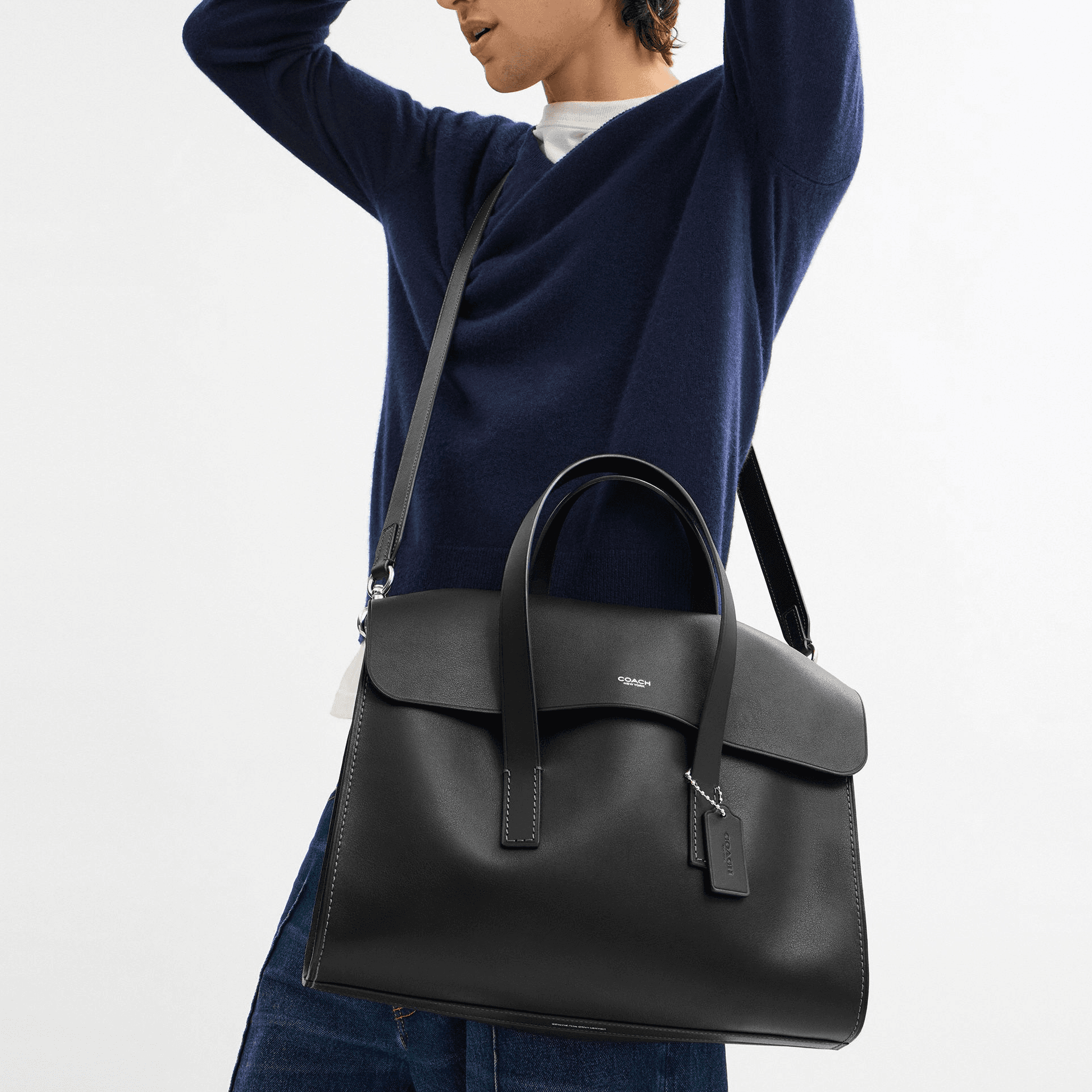 Портфель COACH Flatiron 38 - изображение 6