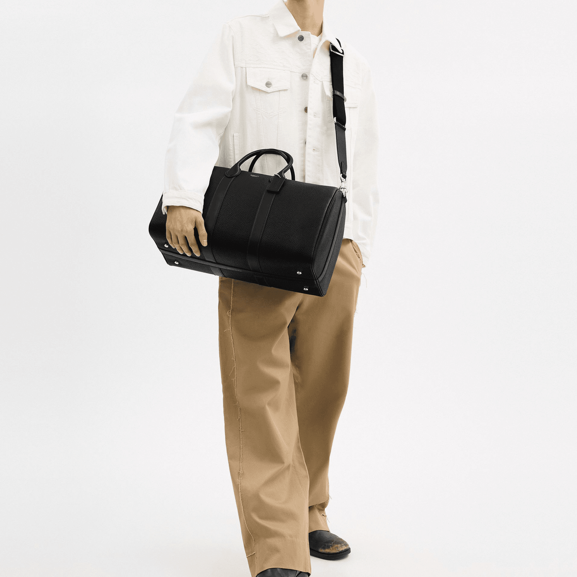 Сумка Coach Compass 45 Silver - изображение 5