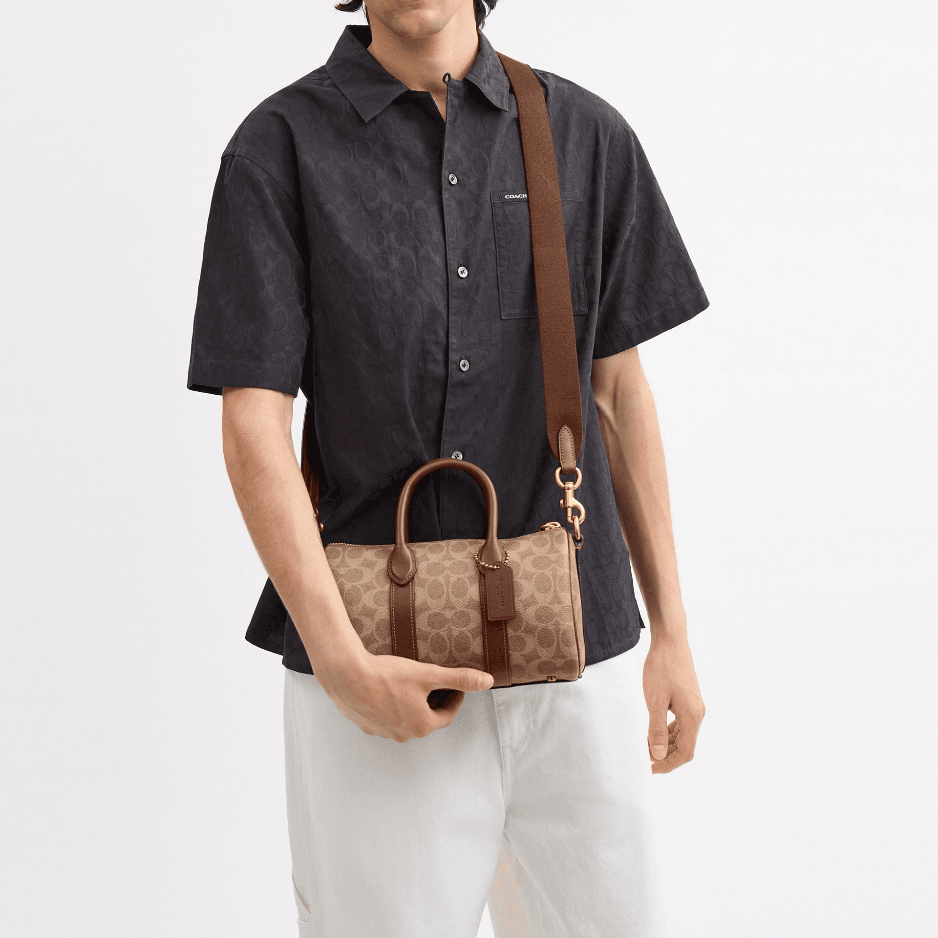 Сумка COACH Compass 25 - изображение 5