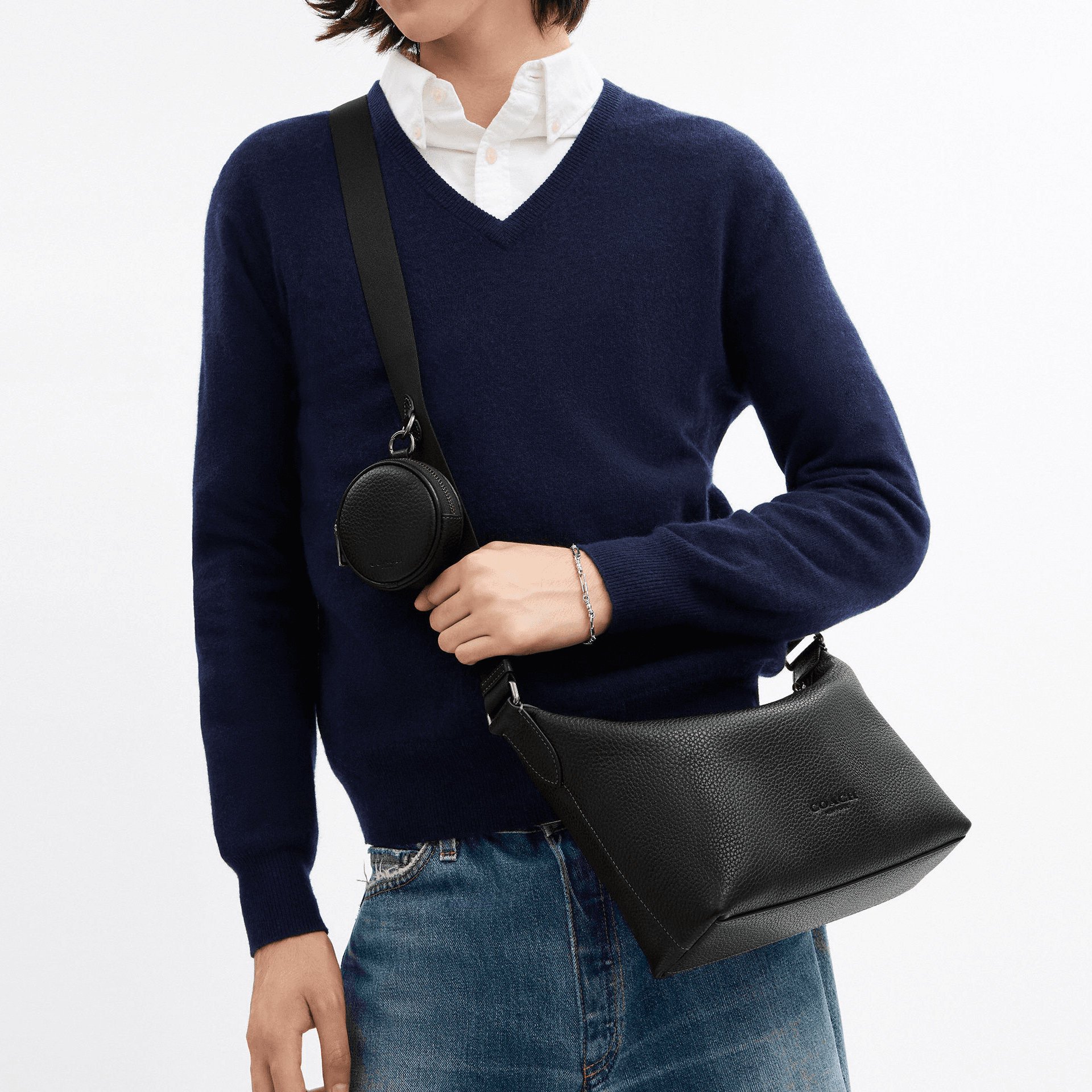 Сумка через плечо COACH FINN 25 - изображение 4