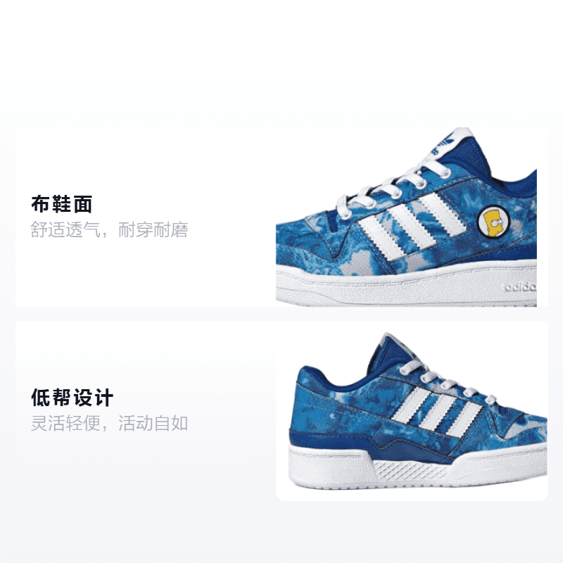 Кроссовки THE SIMPSONS x adidas originals FORUM - изображение 2