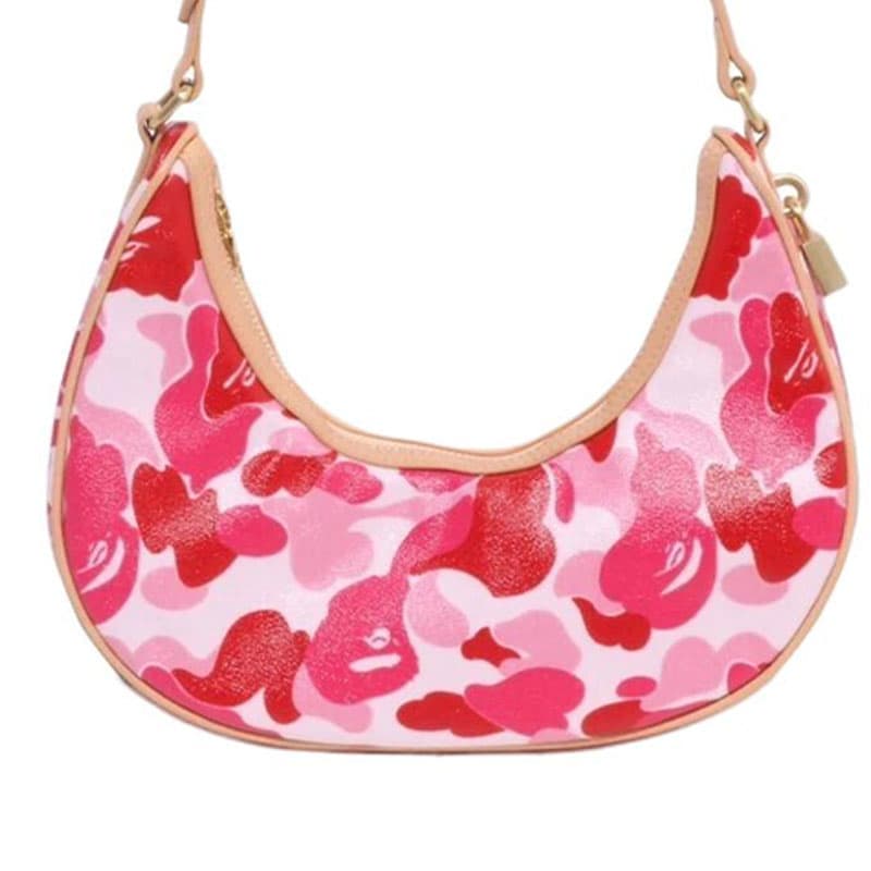 Мини-сумка A BATHING APE Camo Adjustable Strap Shoulder Bag - изображение 3