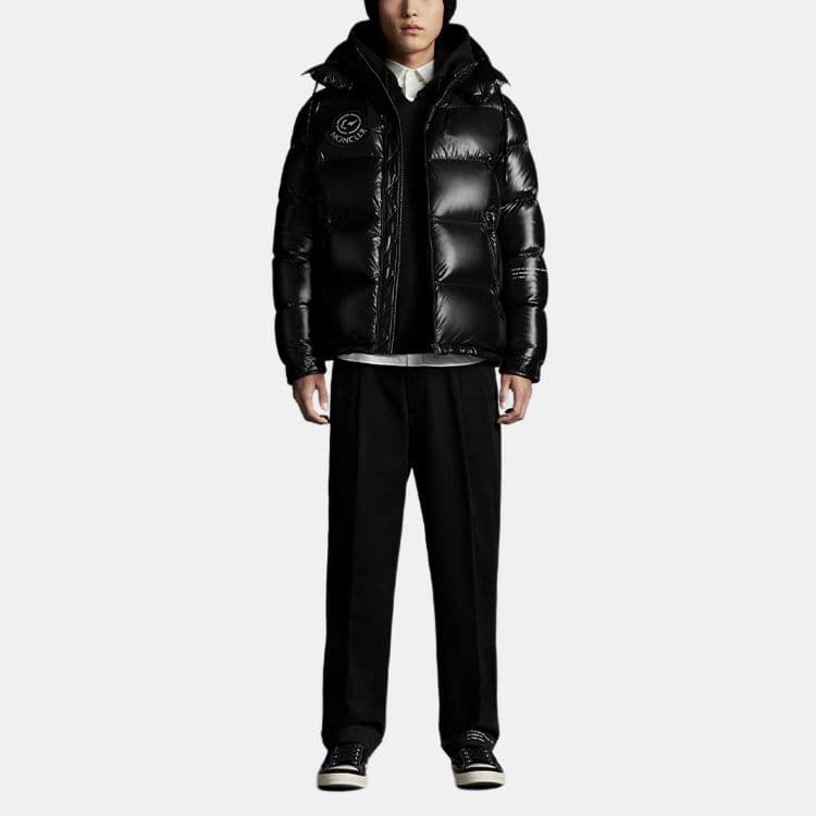 Зимняя куртка Moncler Genius x FRGMT Hantium Black - изображение 4