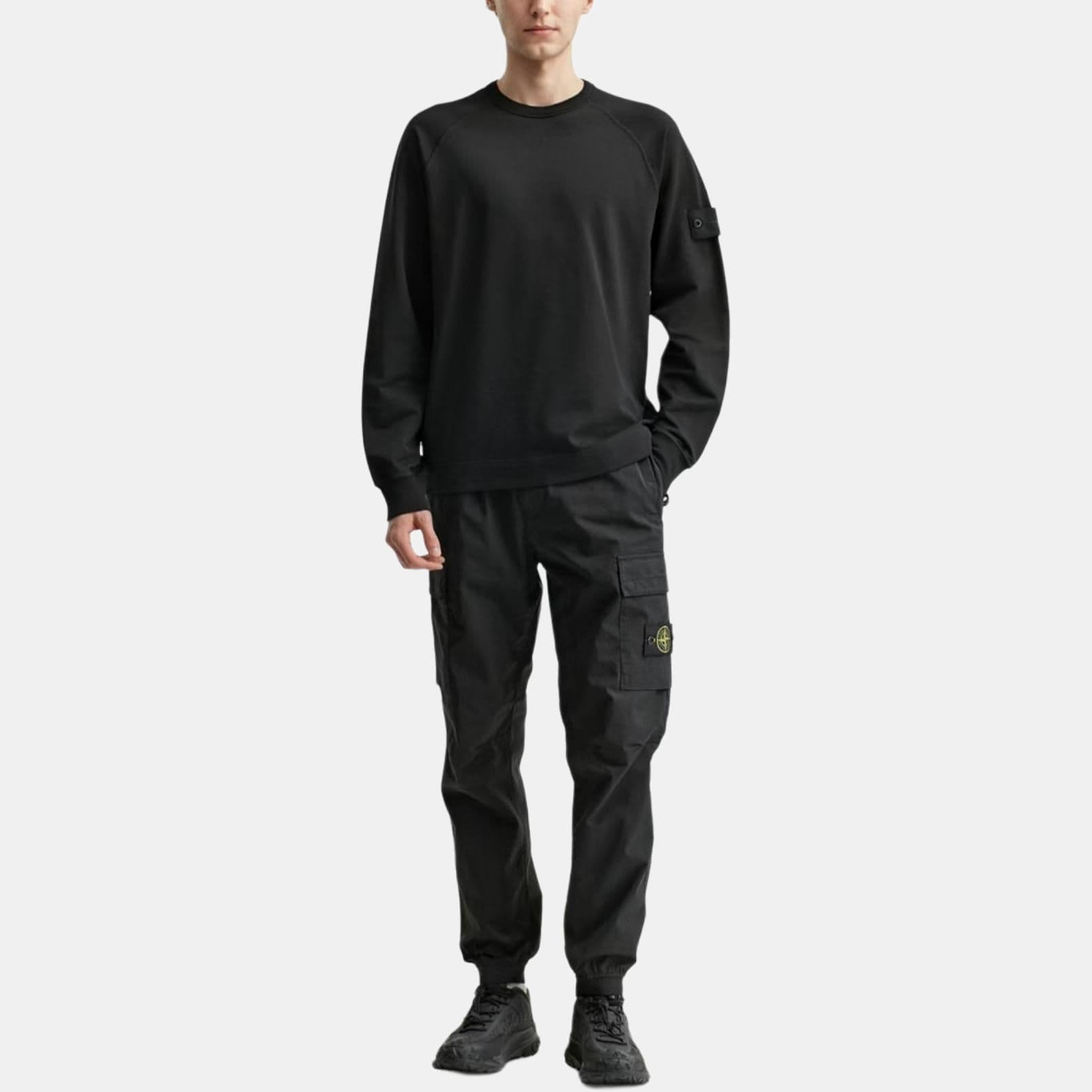Кофта Stone Island Ghost Pieces Black Label Sweatshirt - изображение 5