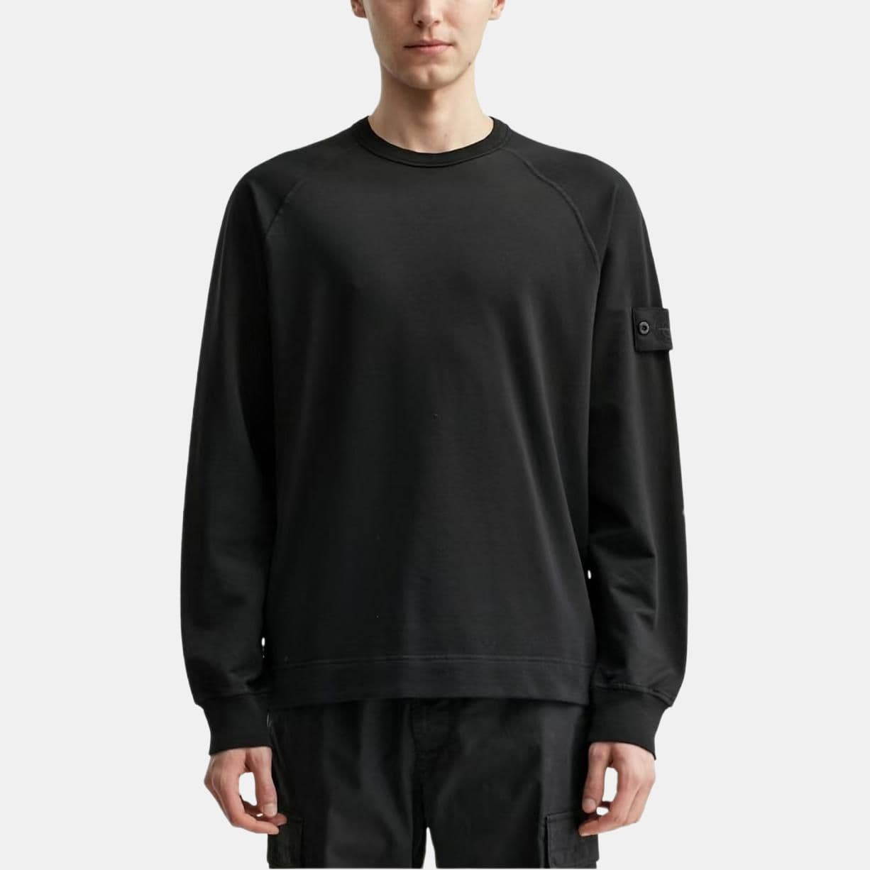 Кофта Stone Island Ghost Pieces Black Label Sweatshirt - изображение 3