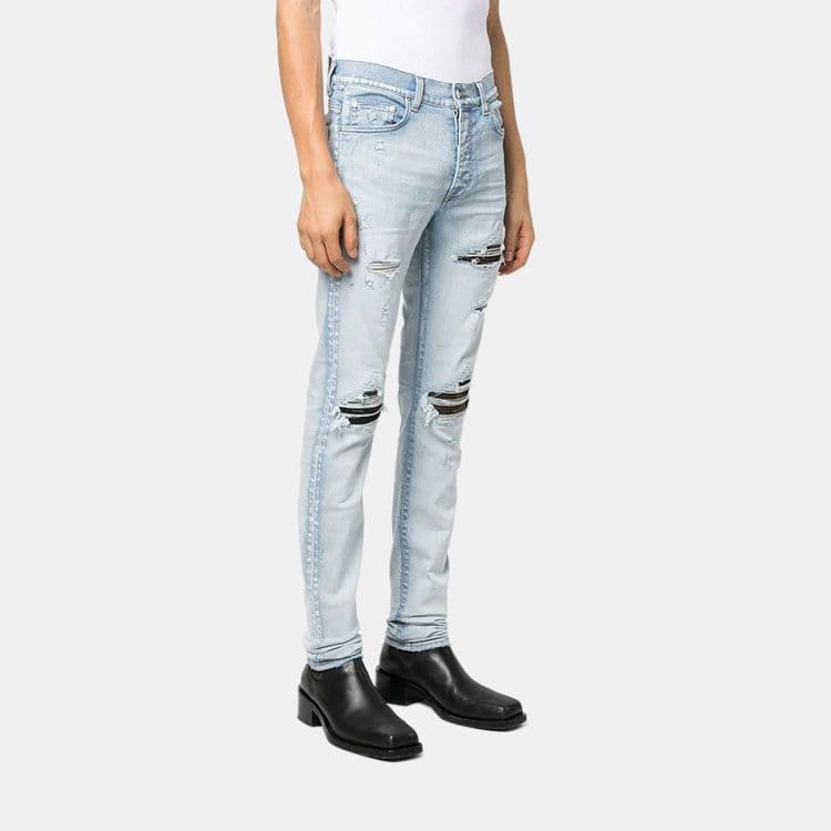 Штаны AMIRI FW22 Light Blue Jeans - изображение 3