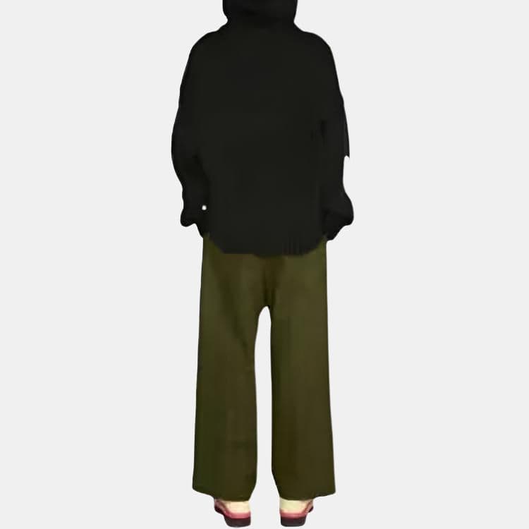 Худи JW Anderson Large Logo Wool Hoodie Black — фото 3