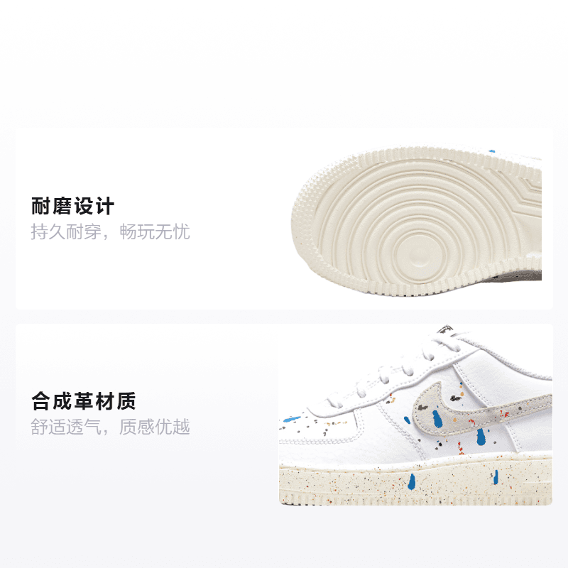 Кроссовки Nike Air Force 1 Low LV8 3 GS - изображение 2