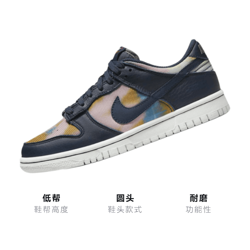 Кроссовки Nike Dunk Low SE "Graffiti" GS - изображение 3