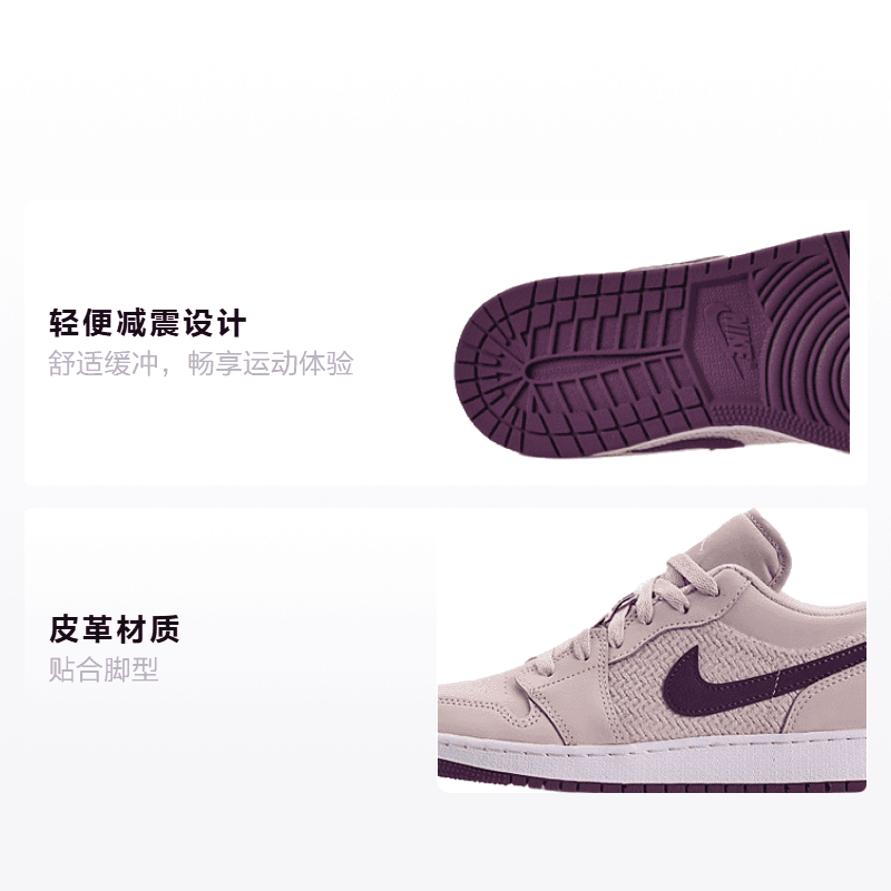 Кроссовки для баскетбола Jordan Air Jordan 1 low GS - изображение 2