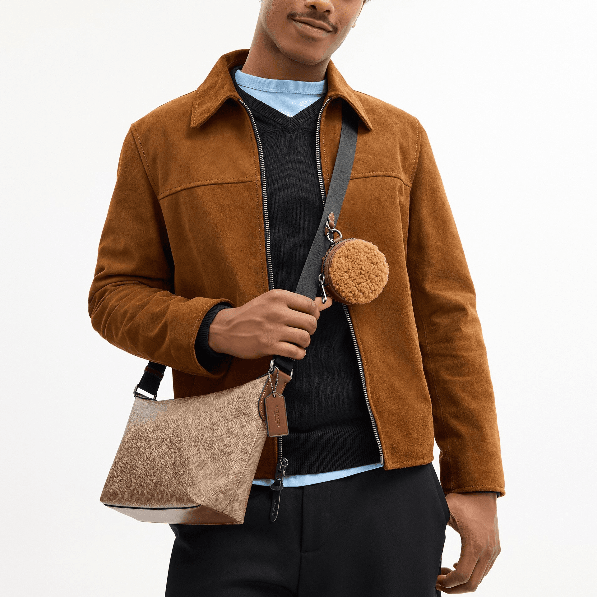 Сумка через плечо COACH FINN 25 - изображение 4