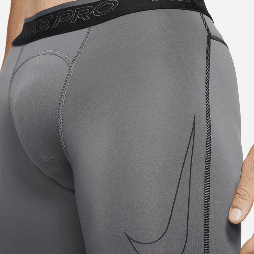 Тренировочные штаны Nike Pro Dri-FIT Iron Grey - изображение 3