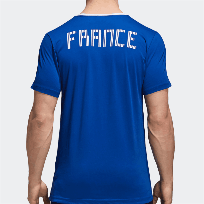 Футболка adidas France Polo Tee - изображение 4