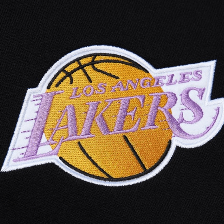 Худи Mitchell Ness x NBA TEAM FIRST SATIN FLEECE CREW LAL - изображение 4