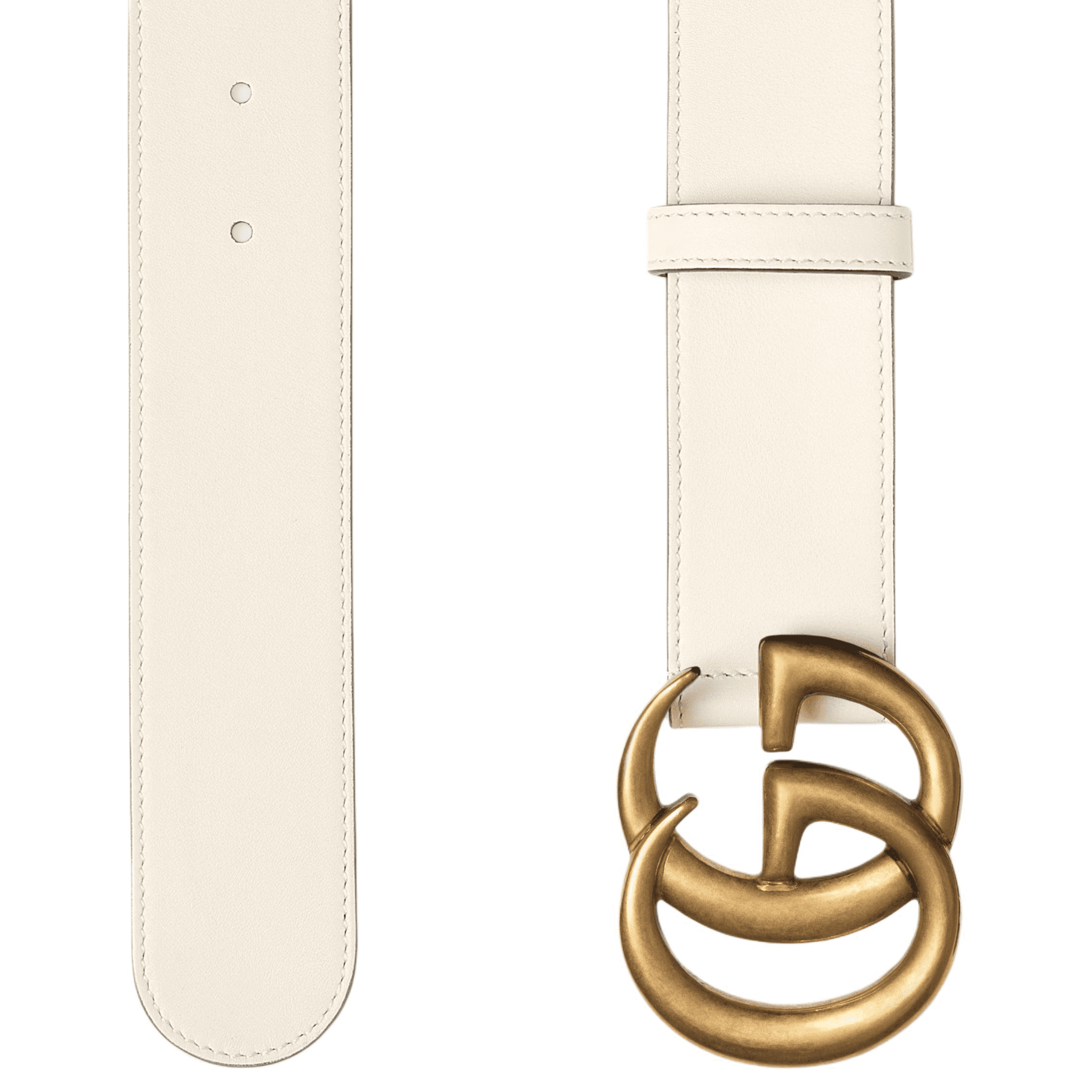 Ремень Gucci Double G Belt White - изображение 2