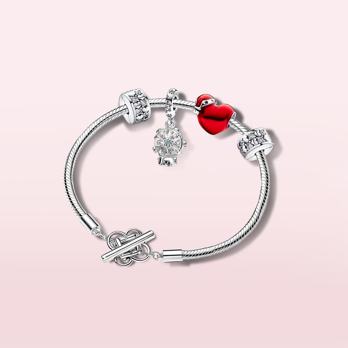 Браслет Pandora Moments Snake Chain Bracelet - изображение 15