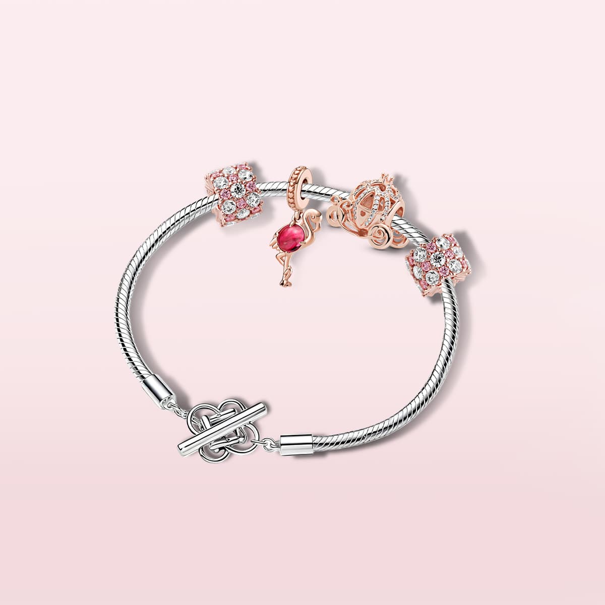 Браслет Pandora Moments Snake Chain Bracelet - изображение 11