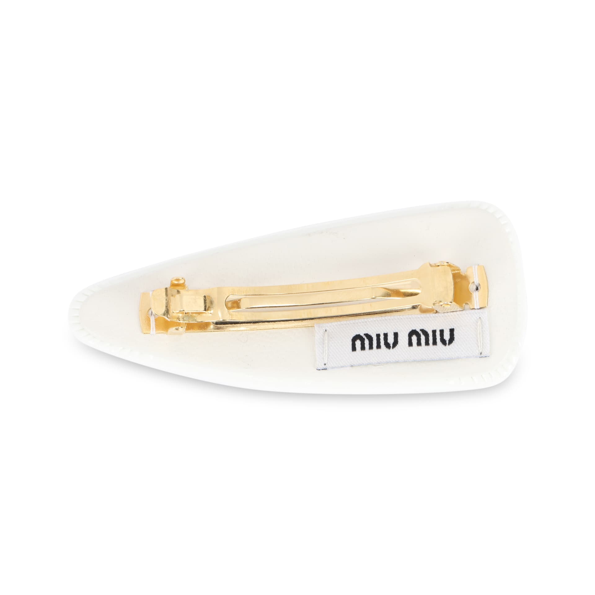 Заколка Miu Miu Hair Clip White - изображение 2