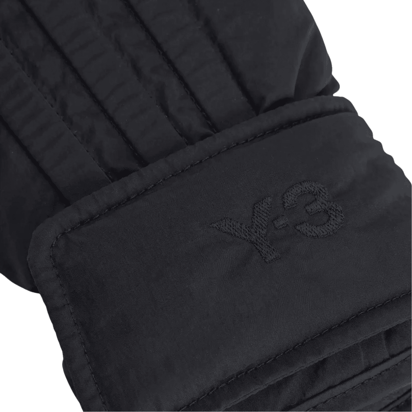 Y-3 Logo Polyester Gloves Unisex Pair Black - изображение 4