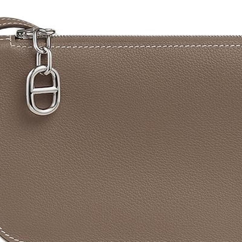 Сумка через плечо HERMES ZipengoChaine d'Ancre to go Evercolor 18 Etoupe - изображение 4