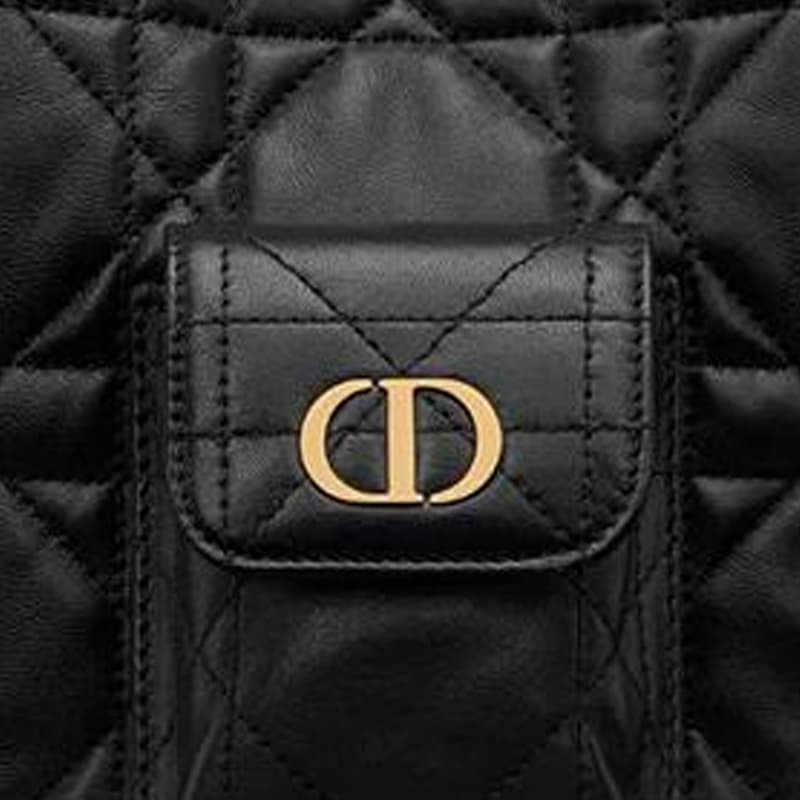 Рюкзак DIOR Caro Multicarry Small Black Lambskin Backpack - изображение 5