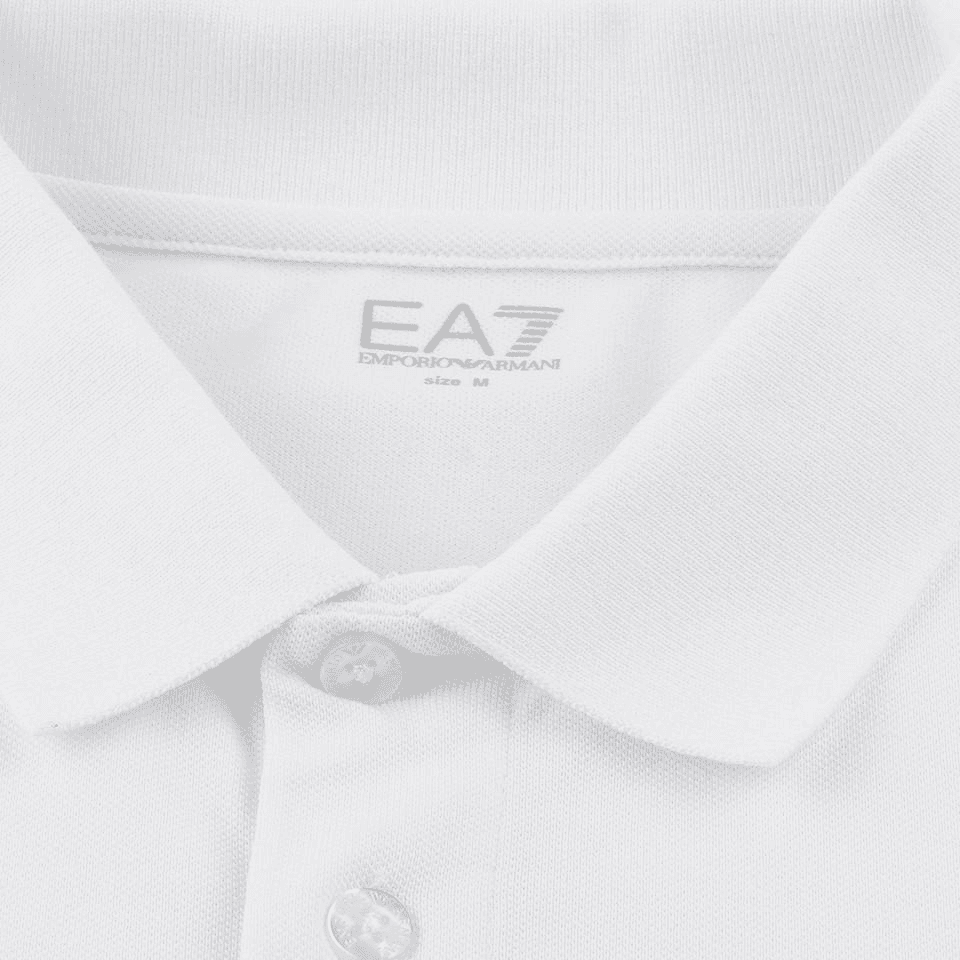 Поло EMPORIO ARMANI EA7 FW25 Logo Polo - изображение 4