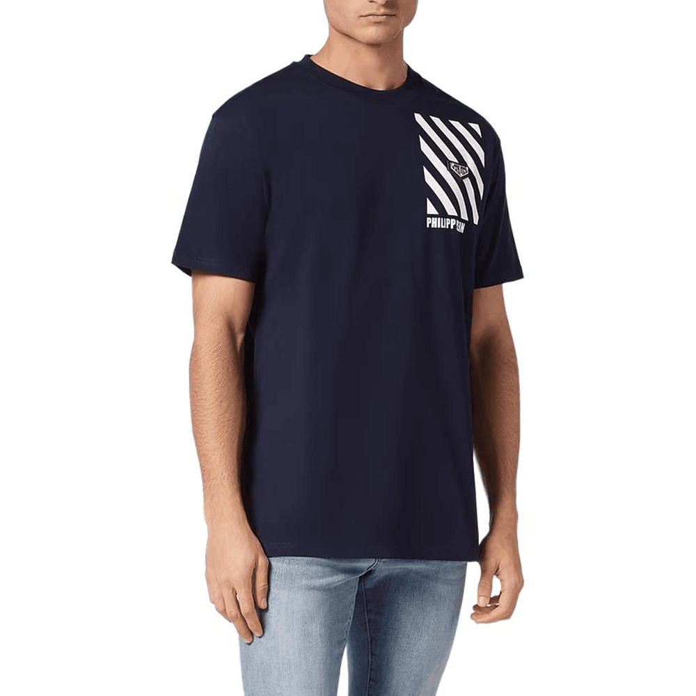 Футболка PHILIPP PLEIN SS25 Lines T - изображение 2
