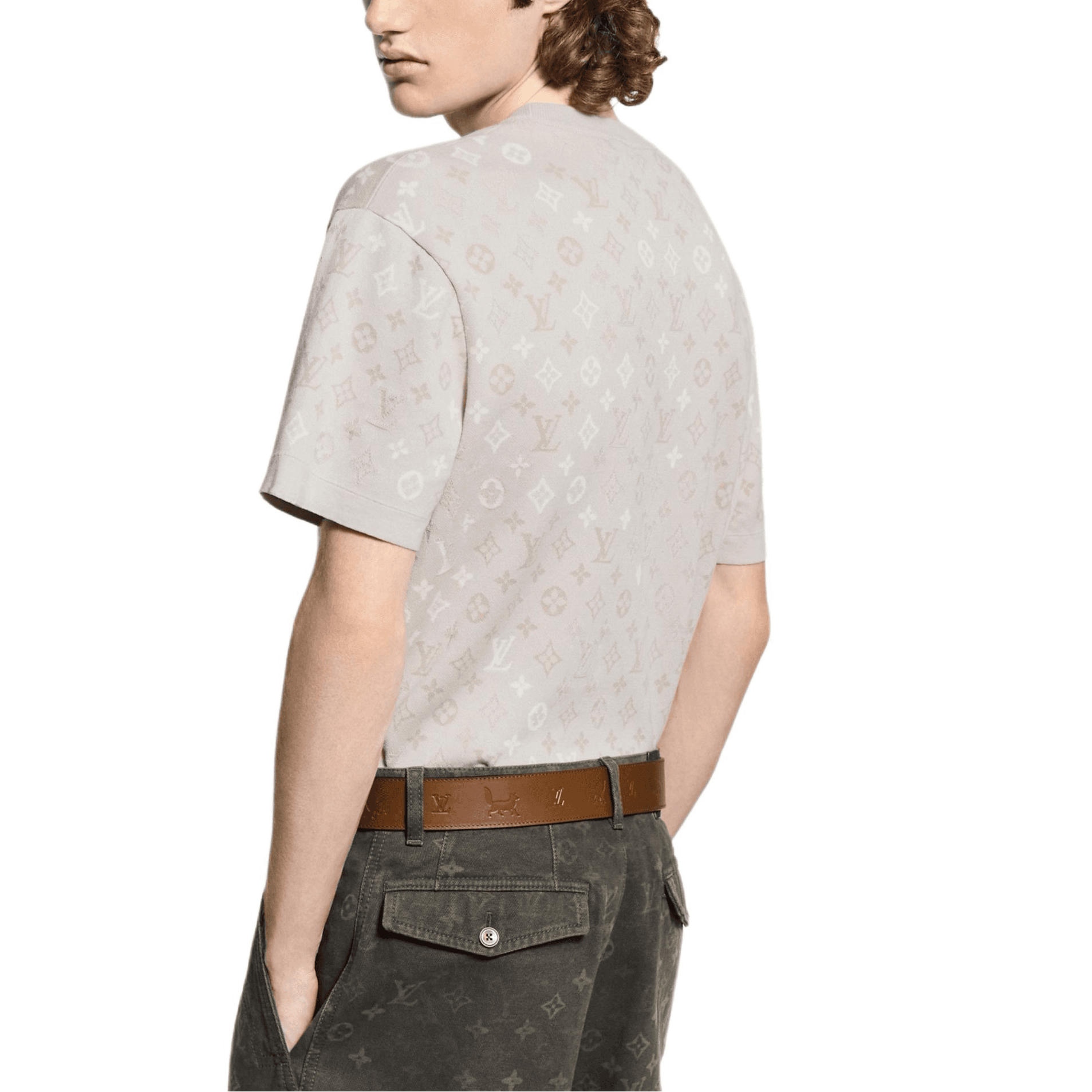 Футболка LOUIS VUITTON FW25 MONOGRAM t - изображение 4