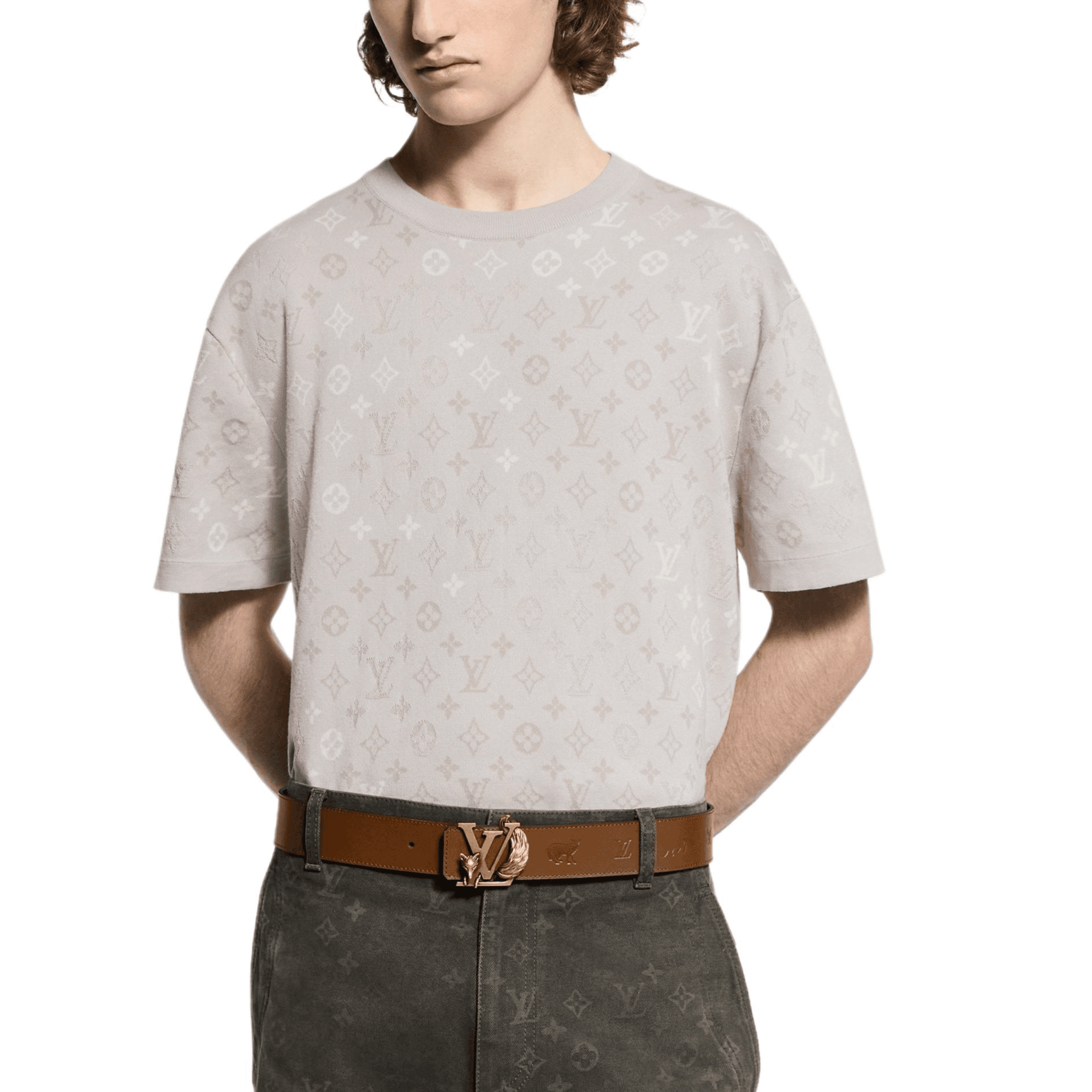Футболка LOUIS VUITTON FW25 MONOGRAM t - изображение 3