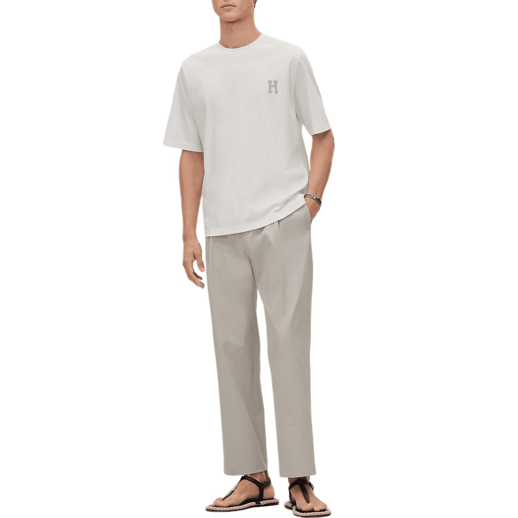 Футболка HERMES SS26 H Cheval T - изображение 3