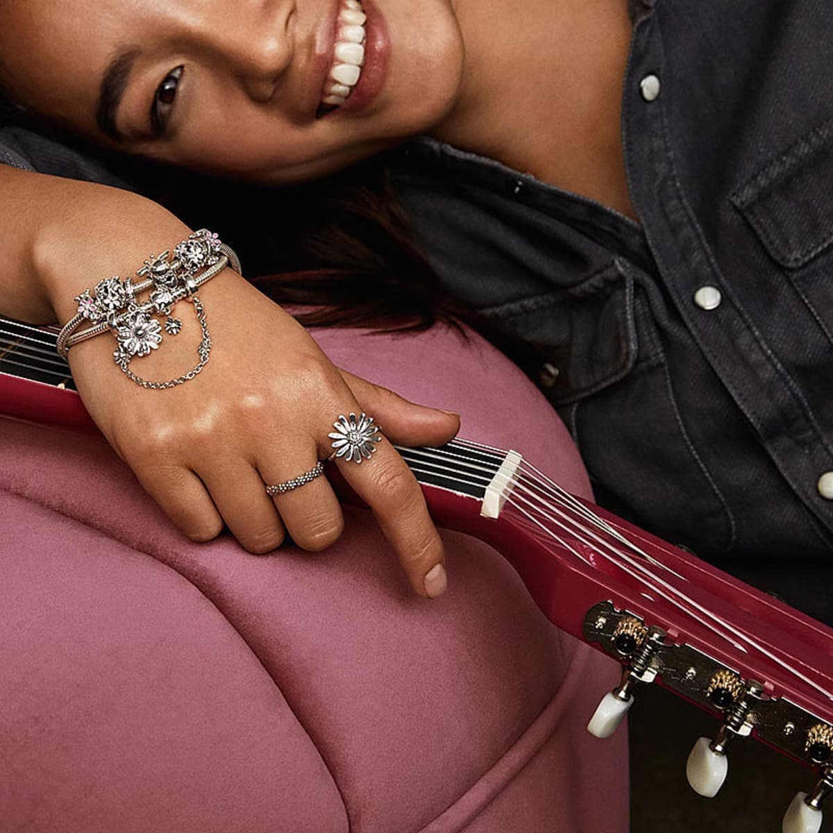 Браслет Pandora Moments Snake Chain Bracelet - изображение 5