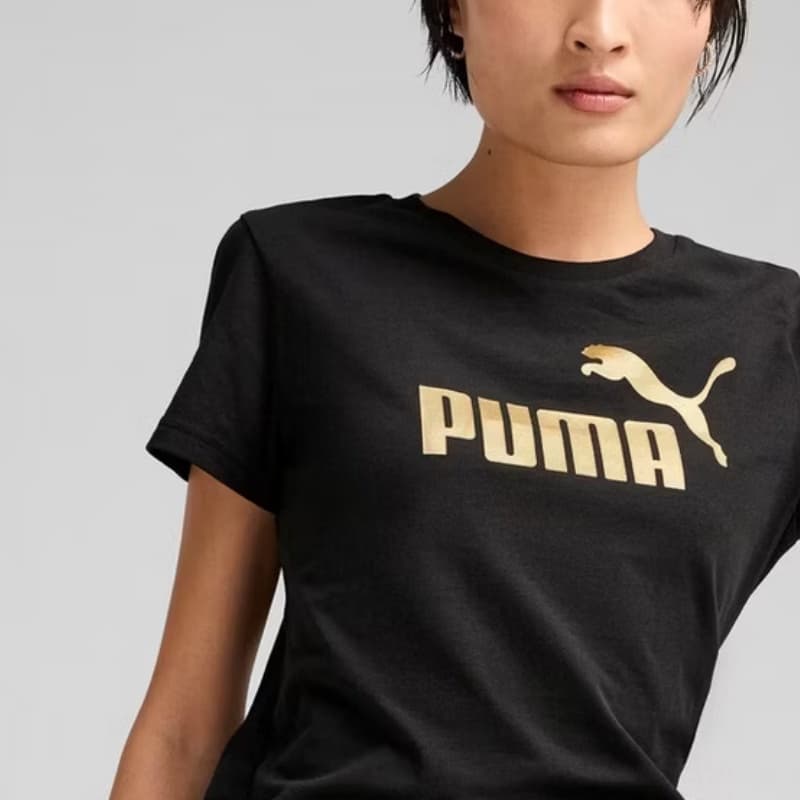 Футболка PUMA ESS METALLIC NO. 1 T — фото 4