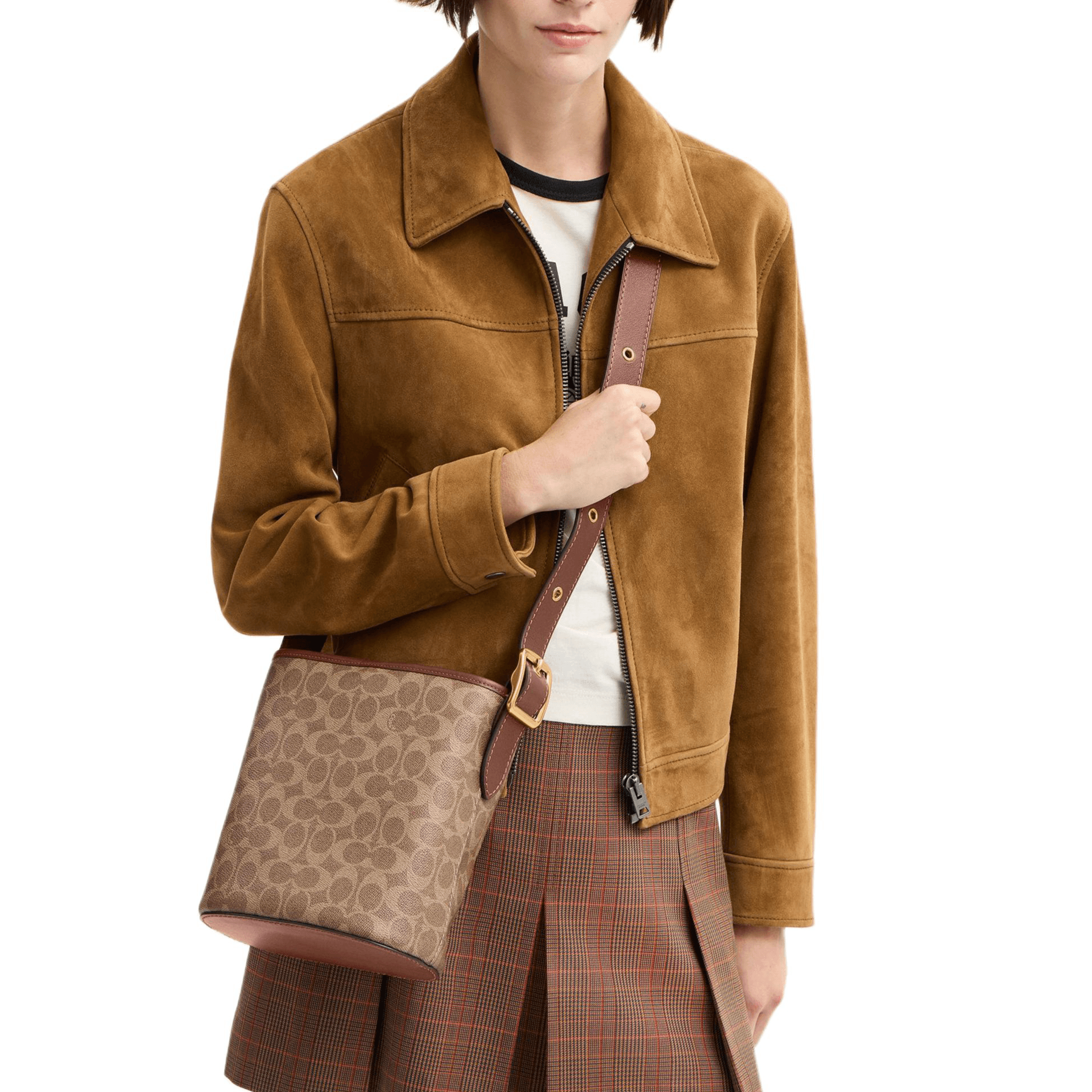 Сумка через плечо COACH Bleecker 21 - изображение 7