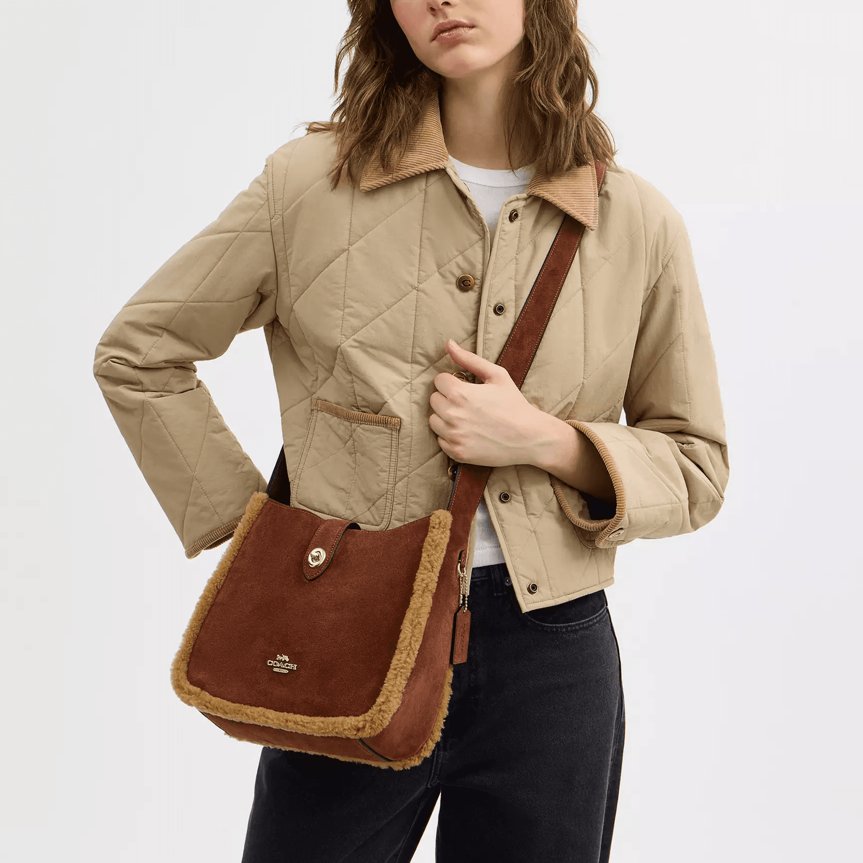 Сумка через плечо COACH HadleyConvertible 24 - изображение 7