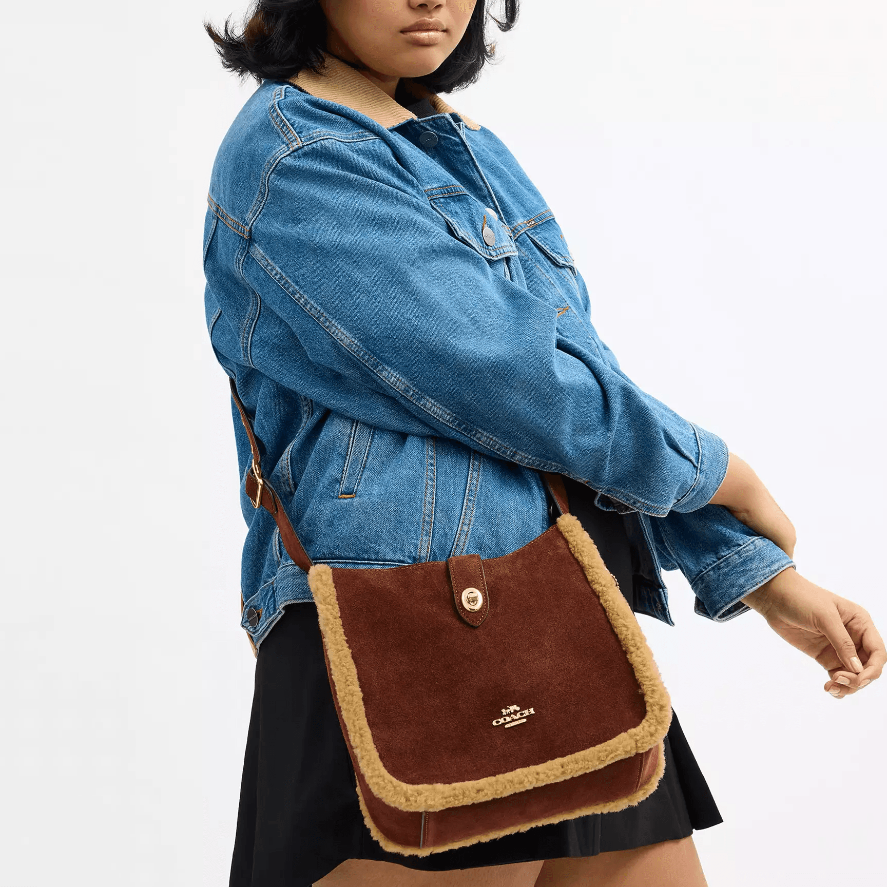 Сумка через плечо COACH HadleyConvertible 24 - изображение 8
