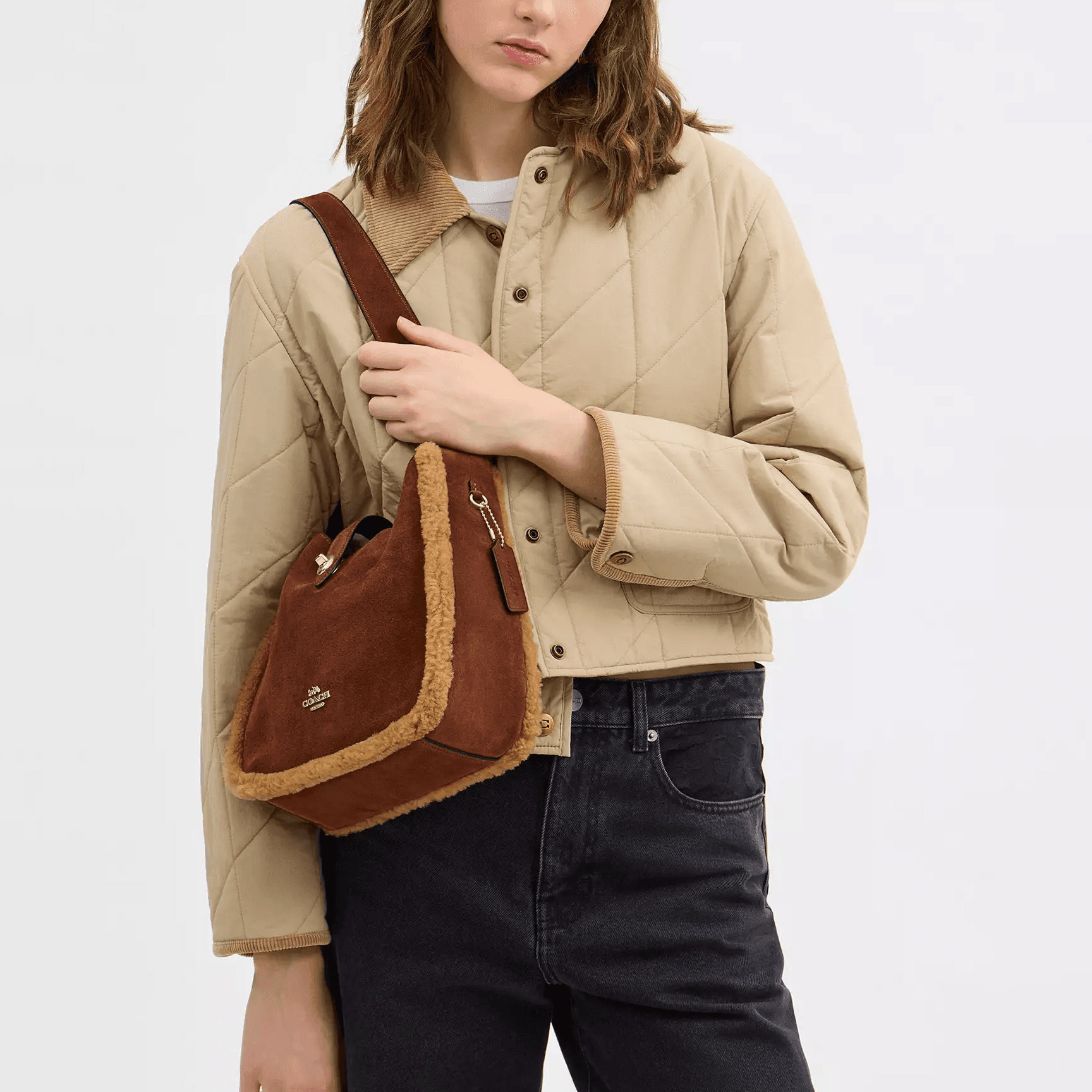Сумка через плечо COACH HadleyConvertible 24 - изображение 9