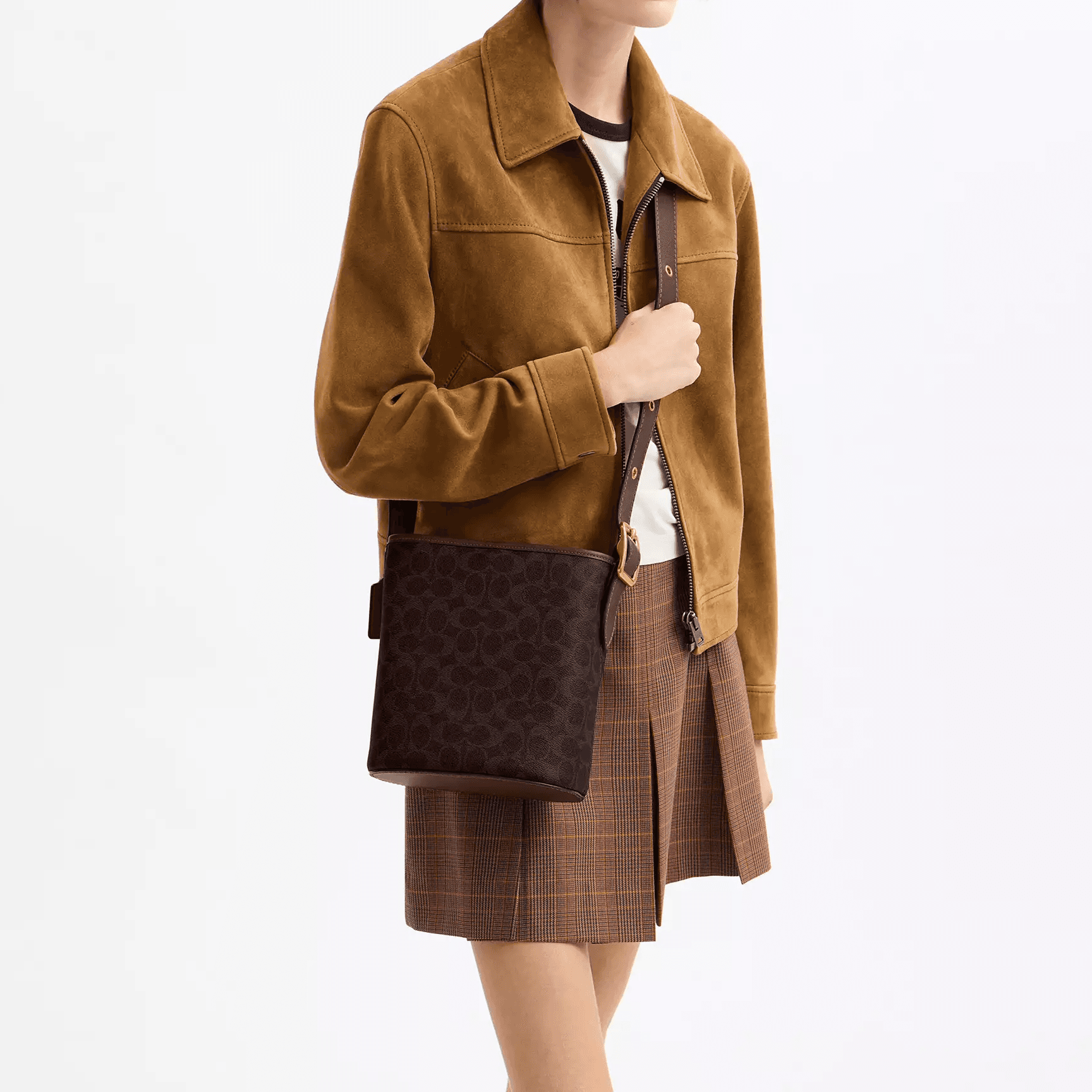 Сумка через плечо COACH Bleecker 21 - изображение 6