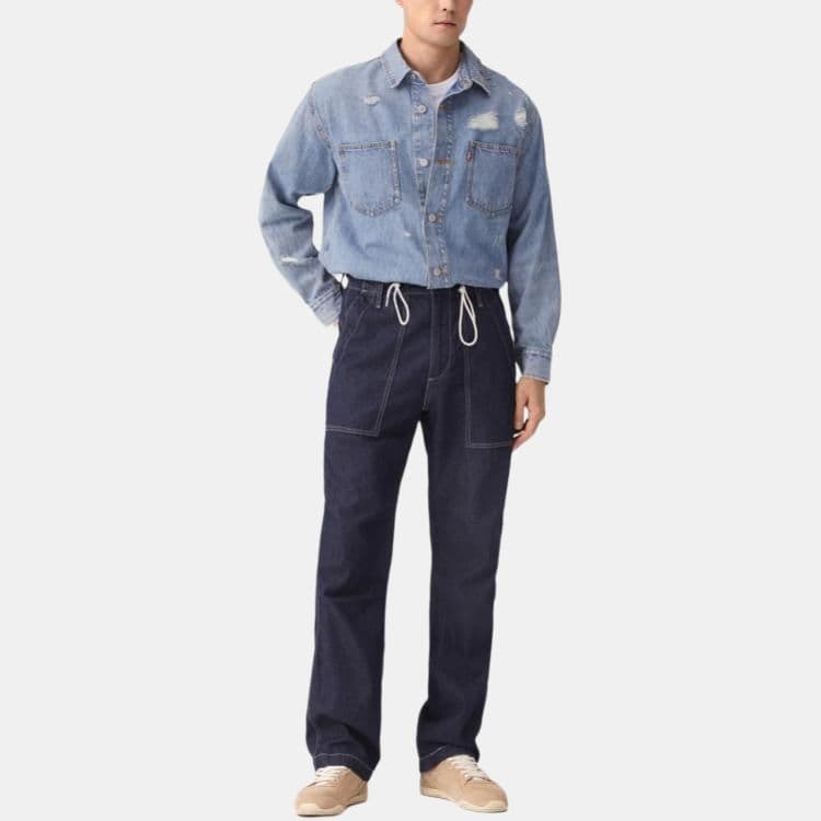 Джинсовая куртка levis - изображение 5
