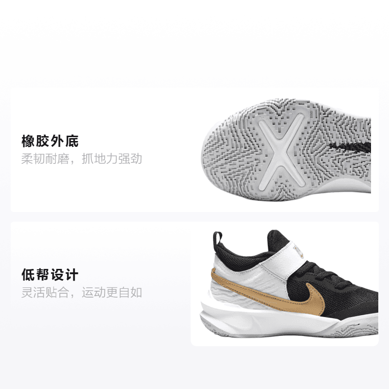 Кроссовки для баскетбола Nike Team Hustle D 10 - изображение 2