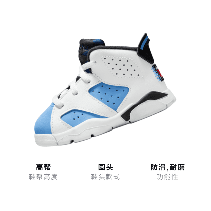 Кроссовки Jordan Air Jordan 6 Retro University Blue - изображение 3